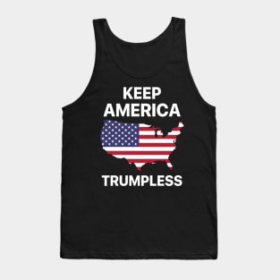 Keep America Trumpless American Gift Tank Top